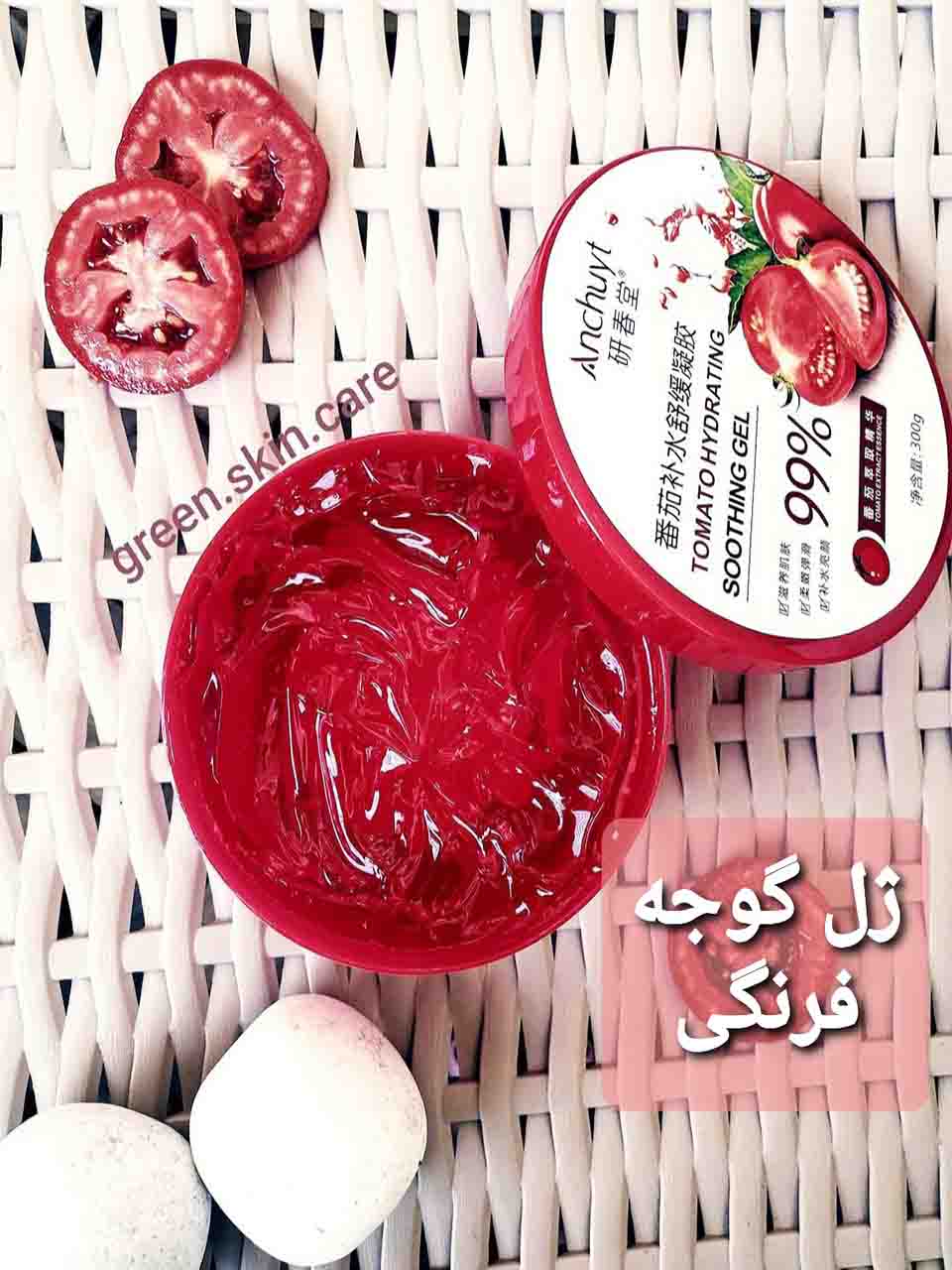 ژل آبرسان گوجه فرنگی